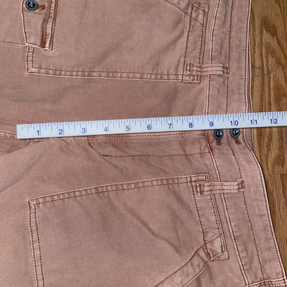 Anthropologie The Wanderer Pink Utility Pants Size 30 High Rise Straight - Picture 4 of 10